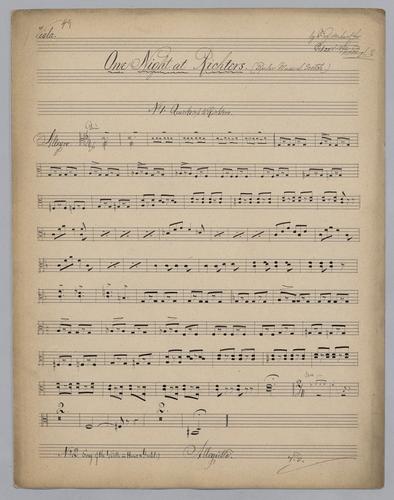 One Night at Richters - Parts: Viola