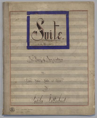 Suite : in Eb Minor - Score