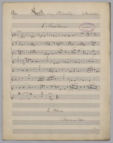 Suite : in F Major - Parts: Oboe