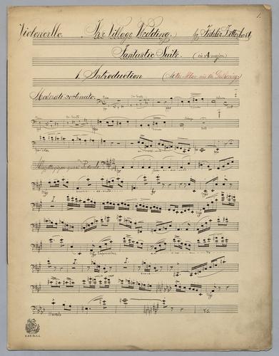 Fantastic Suite : in A Major - Parts: Violoncello