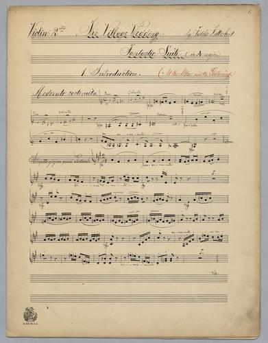 Fantastic Suite : in A Major - Parts: Violin 2