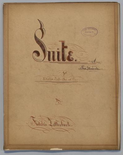 Suite : in C Major - Score