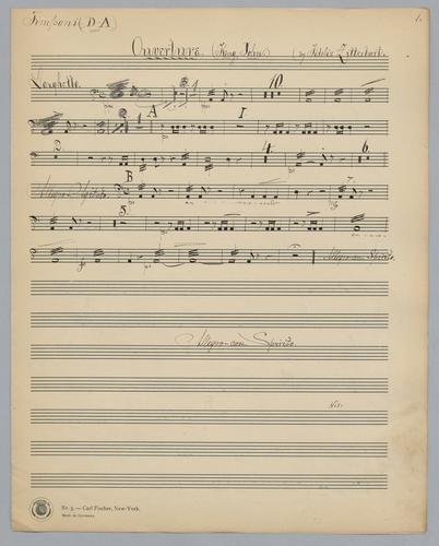 Overture : King John - Parts: Timpani