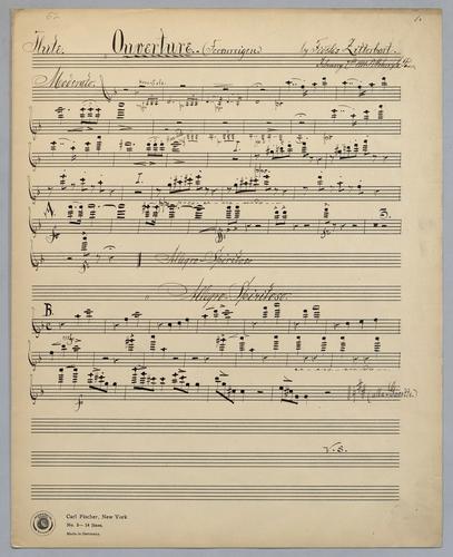 Ouverture: Feeenreigen - Parts: Flute