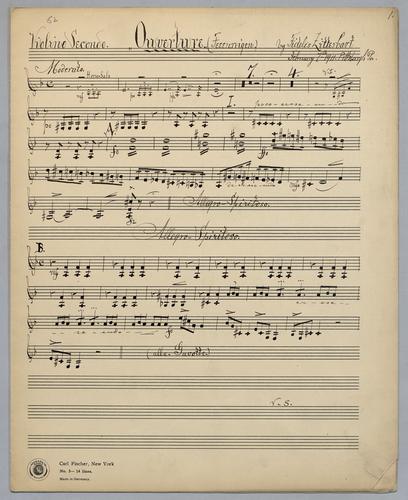 Ouverture: Feeenreigen - Parts: Violin 2