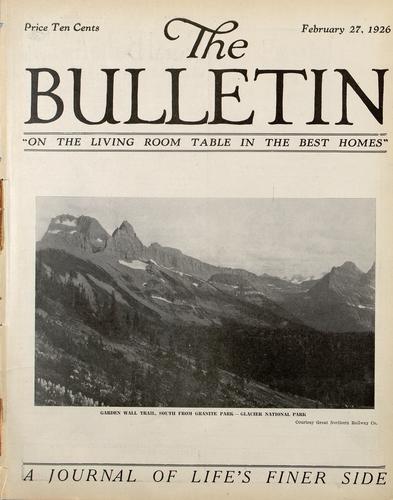 Bulletin