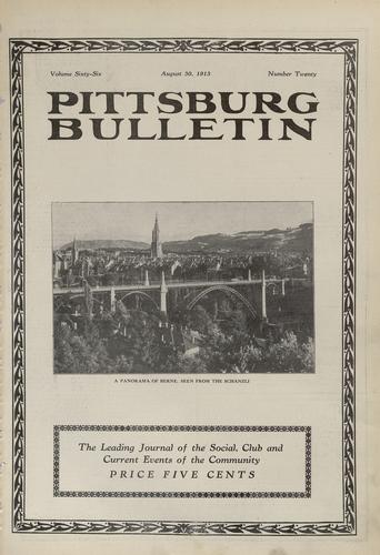 Pittsburg bulletin