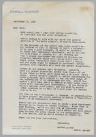 Correspondence from Baldwin Piano Company