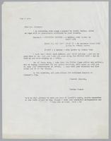 Correspondence from Rosemary Clooney