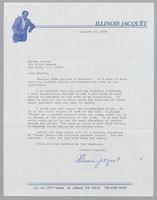 Correspondence from Illinois Jacquet