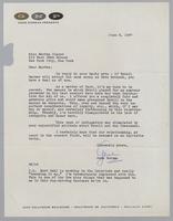 Correspondence from Gene Norman