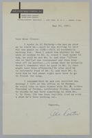 Correspondence from Ada Roeter