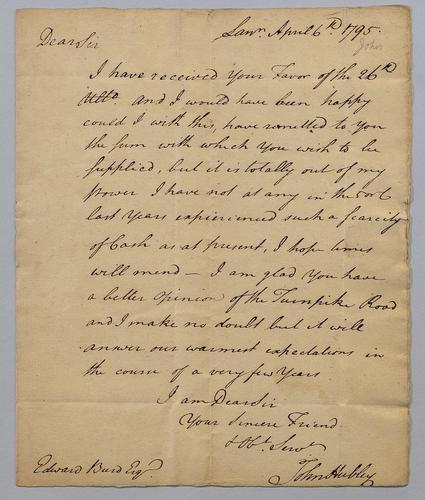 Hubley Family Correspondence