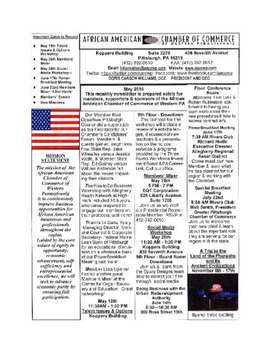 Chamber Newsletter