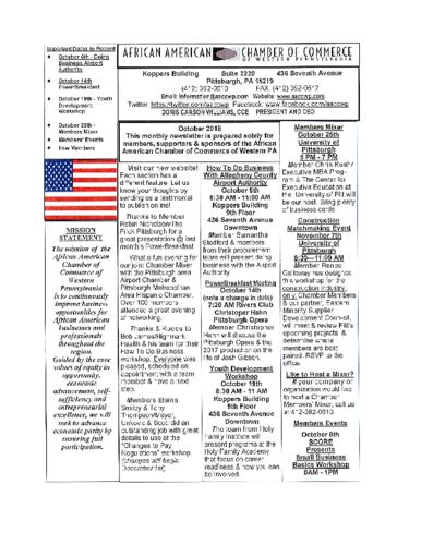 Chamber Newsletter