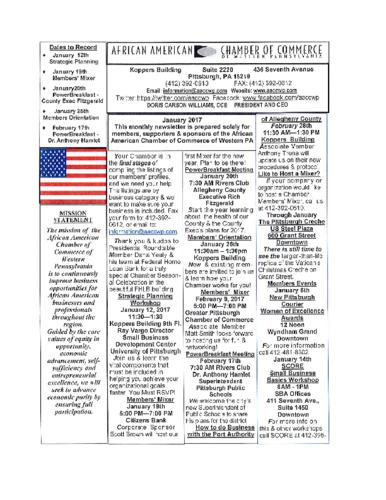 Chamber Newsletter