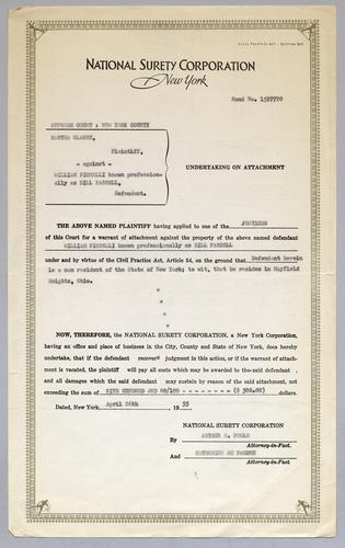 Martha Glaser, Legal; litigation