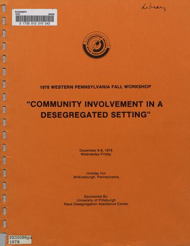 Community Involvement in a Desegregated Setting