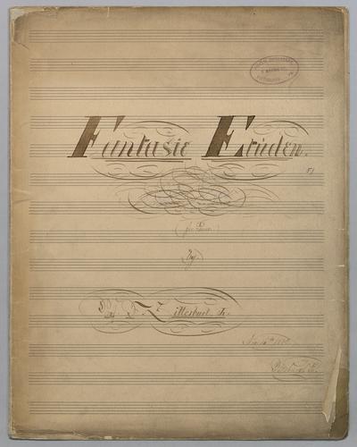Fantasie Etüde : No. 12 : [for piano],