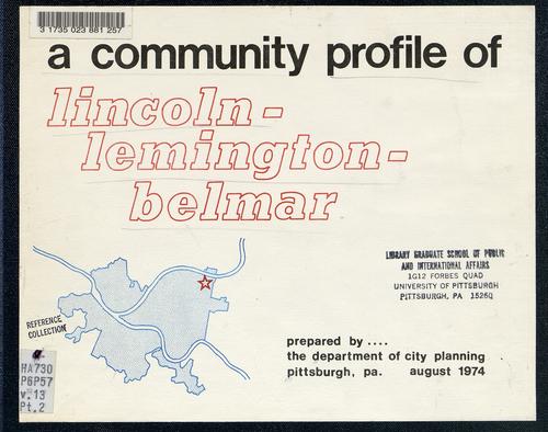 community profile of Lincoln - Lemington - Belmar