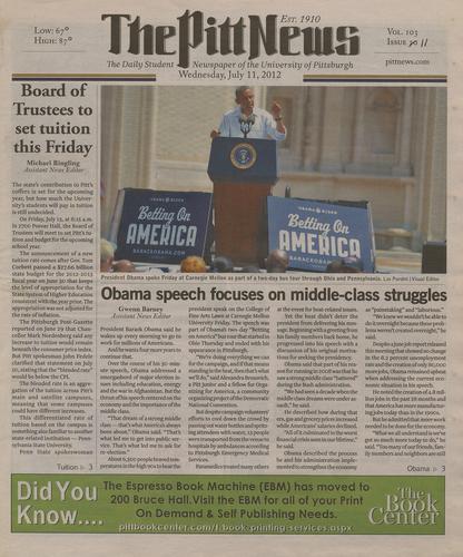 Pitt news