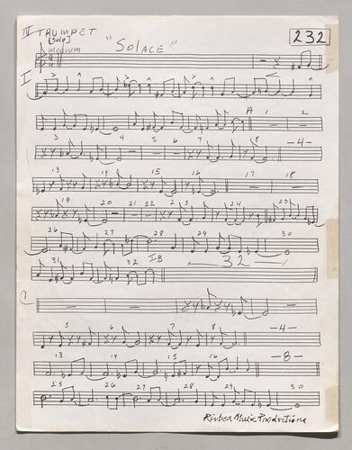 232 Solace Fourth trumpet