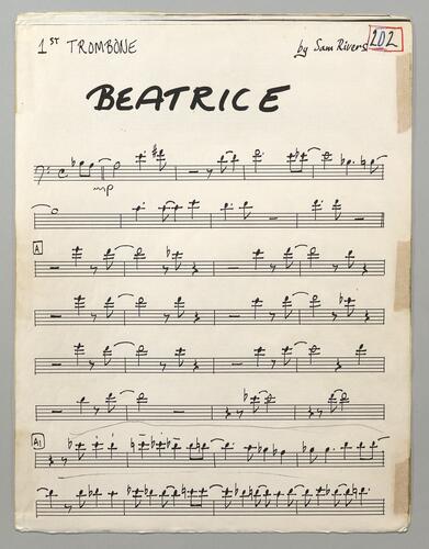 202 Beatrice First trombone