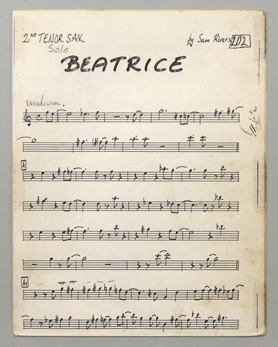 202 Beatrice Second Tenor sax