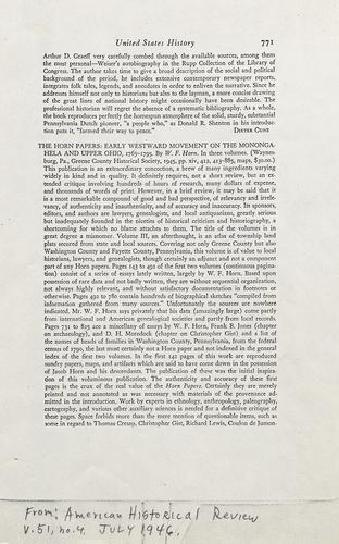 American Historical Review, Book Review