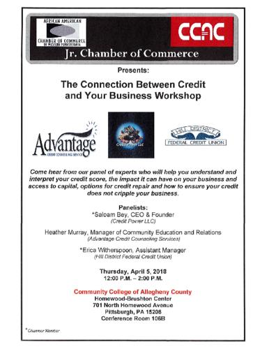 The Connection Between Credit and Your Business Workshop