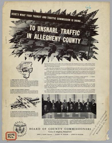 Annual Report, Allegheny County Transit and Traffic Commission