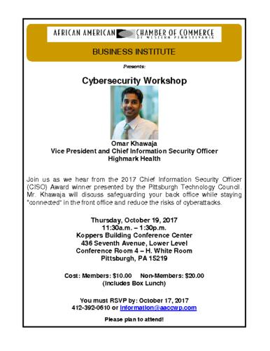 Cybersecurity Workshop