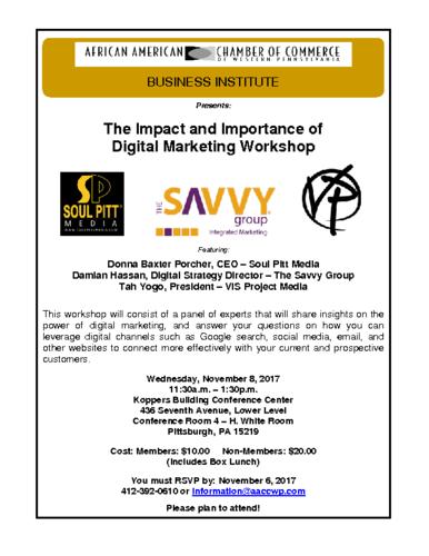 Digital Marketing Workshop