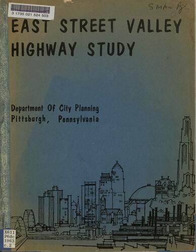 East Street Valley Highway Study, A Staff Report