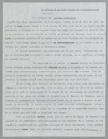 Un mensaje al Buró Federal de Investigaciones [A Message to the Federal Bureau of Investigations]