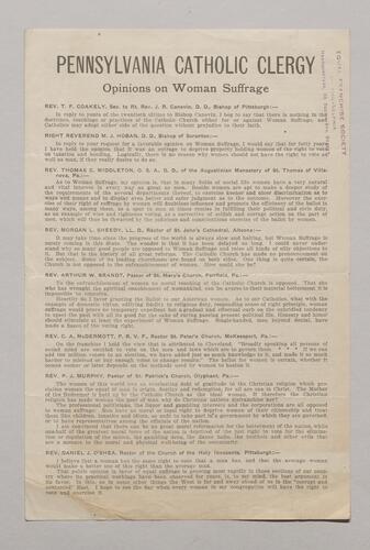 Pennsylvania Woman Suffrage Association