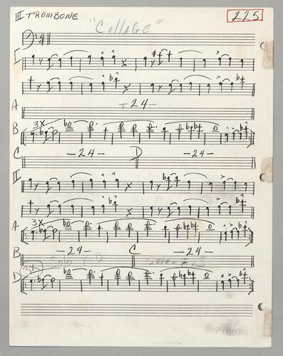 225 Collage Third trombone