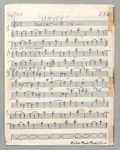 226 Unity Soprano-tenor sax