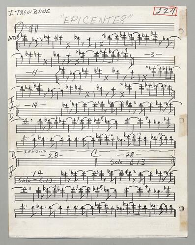 224 Epicenter First trombone