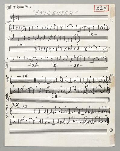 224 Epicenter Third trumpet