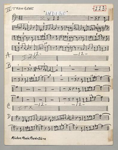 223 Indigo Fourth Trombone