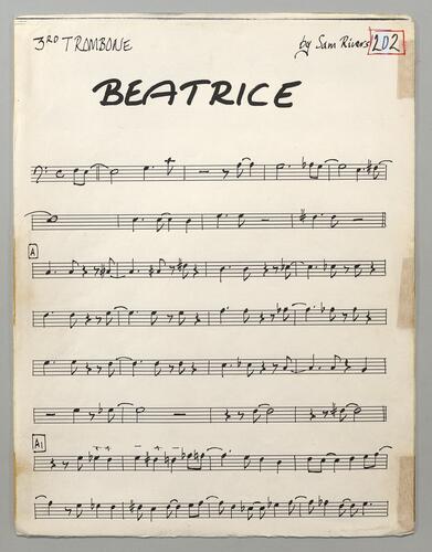 202 Beatrice Third trombone or Baritone Horn