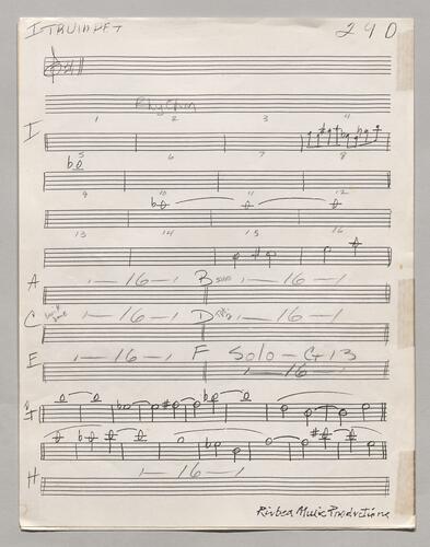 290 Arcs First trumpet