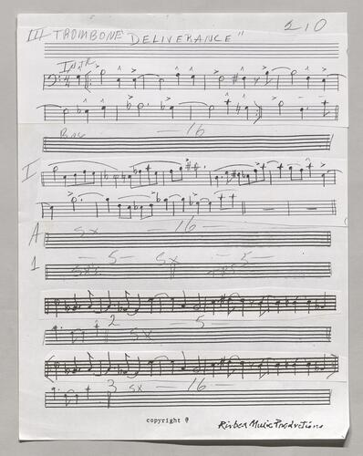 210 Deliverance Third trombone