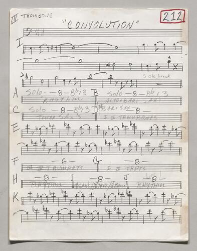 212 Convolution Third trombone