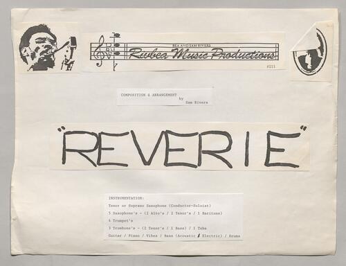 211 Reverie Full Manuscript Score