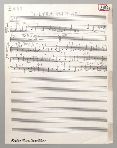 208 Ultramarine Bass