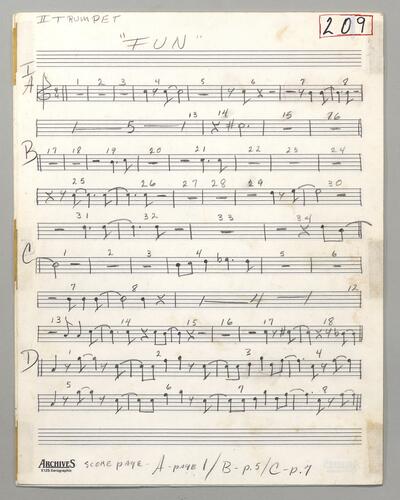 209 Fun Second trumpet short version