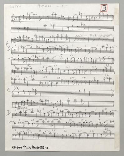 203 Ritual Soprano-tenor sax