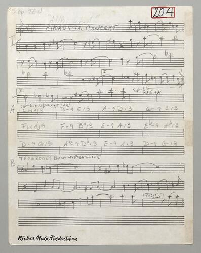 204 [Aureola] Soprano Tenor sax